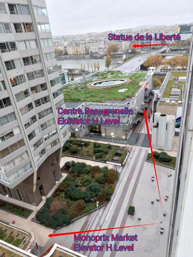 Paris Beaugrenelle: Charmante Residence Eksteriør billede